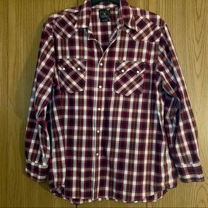 LUCKY BRAND western button down.